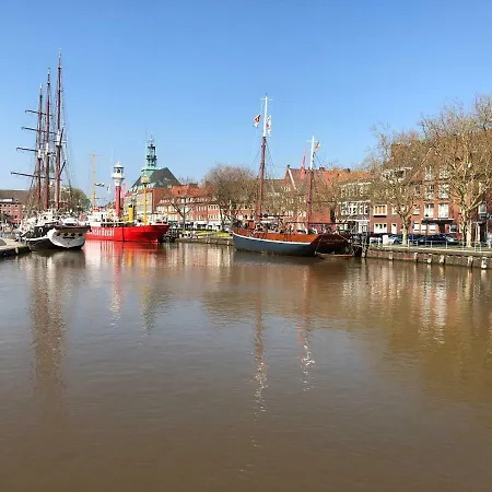 Ferienwohnung Moewennest I Emden Buitenkant foto
