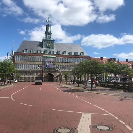 Ferienwohnung Moewennest I Emden Buitenkant foto